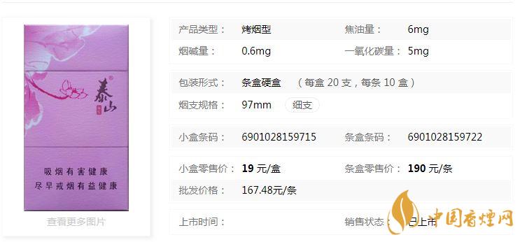 泰山顏悅多少錢(qián)一盒價(jià)格？泰山顏悅香煙價(jià)格大全2020