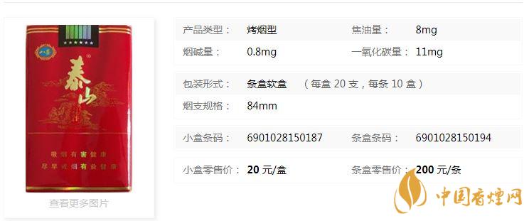 泰山八喜軟紅多少錢？泰山八喜軟紅價格及參數(shù)一覽2020