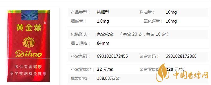 黃金葉一代天驕多少錢一盒？黃金葉一代天驕價格一覽