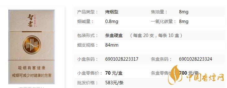 黃山智者多少錢一包價格？黃山智者香煙價格一覽
